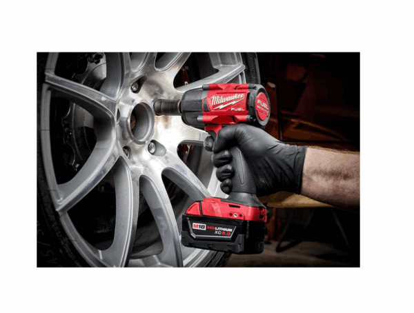 2962-20-2880-20 M18 FUEL Gen-2 18V Lithium-Ion Brushless Cordless Mid Torque 1/2 in. Impact Wrench with Friction Ring with Grinder - Image 7