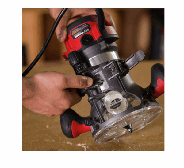 RT1323-00 1/4-in and 1/2-in 2-HP Variable Speed Fixed Corded Router (Tool Only) - Image 7