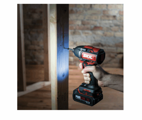 ID573902 Pwrcore 20 Brushless 20V 1/4  Hex Impact Driver, Includes 2.0Ah Lithium Battery   Pwrjump Charger - Image 7