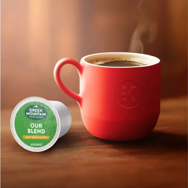 Green Mountain Coffee Roasters Our Blend Single-Serve Keurig K-Cup Pods Light Roast Coffee, 24 Count (Pack of 4) - Image 7