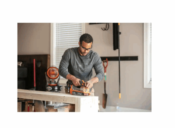 R86065KSBN-R8481B 18V Brushless Cordless 3 in. x 18 in. Belt Sander Kit w/ 2.0 Ah Battery   Charger w/ 3-1/4 in. Hand Planer with Dust Bag - Image 7