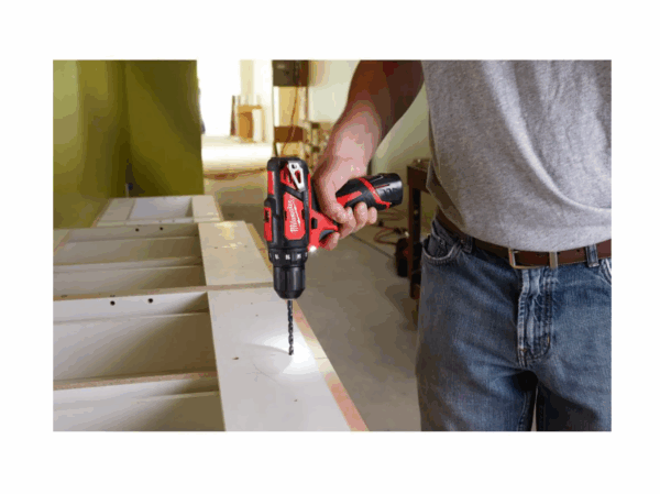 2407-22-2460-20-48-11-2460 M12 12V Lithium-Ion Cordless 3/8 in. Drill/Driver Kit with M12 Rotary Tool and 6.0 Ah XC Battery Pack - Image 7