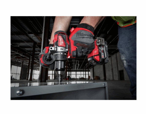 2902-22 M18 18-Volt Lithium-Ion Brushless Cordless 1/2 in. Compact Hammer Drill/Driver Kit w/Two 4.0Ah Batteries and Hard Case - Image 7