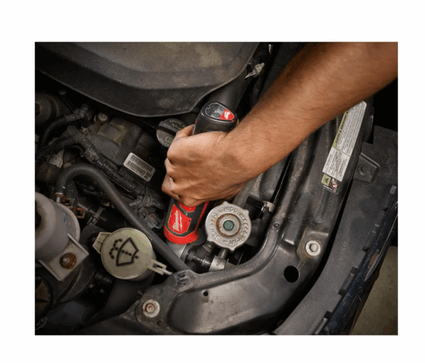 2467-20-2460-20-48-11-2460 M12 12V Lithium-Ion Cordless 1/4 in. Right Angle Hex Impact Driver with M12 Rotary Tool and 6.0 Ah XC Battery Pack - Image 7