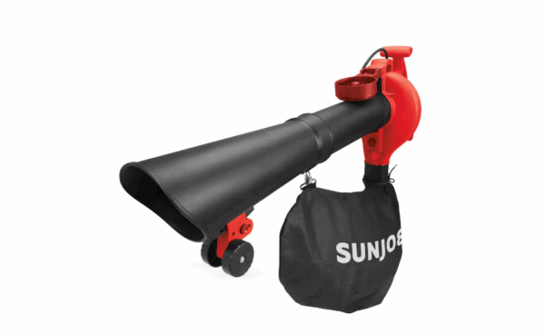 Sun Joe SBJ606E-GA-RED 250 MPH 440 CFM 14 Amp Electric Handheld Blower/Vacuum/Mulcher with Gutter Attachment, Red - Image 6