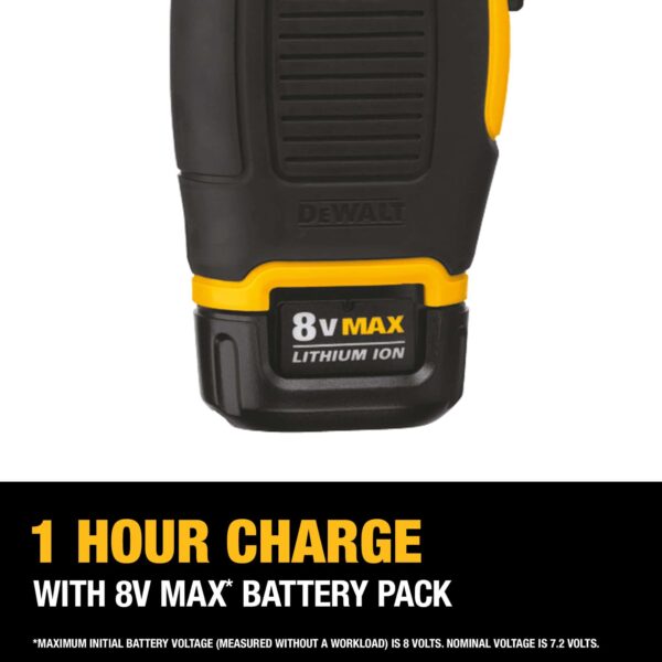 8-Volt 1/4-in Cordless Screwdriver (1-Battery Included and Charger Included) - Image 9