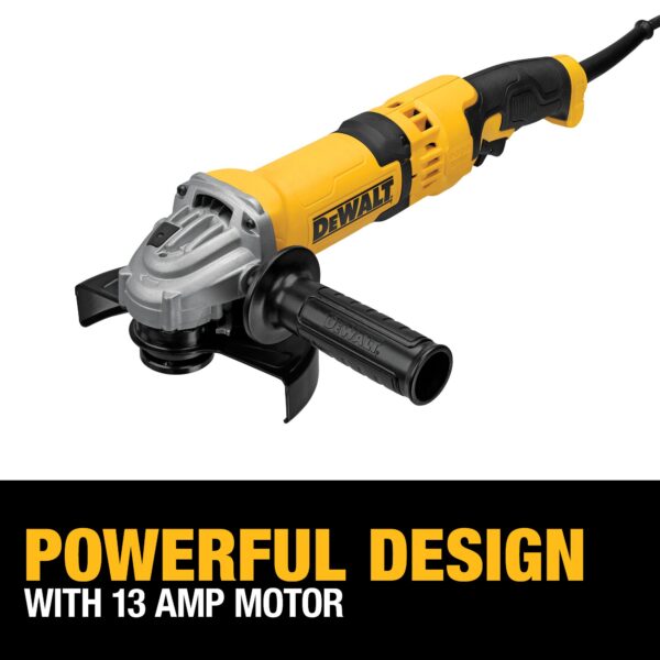 4.5-in-Amp Trigger Switch Corded Angle Grinder - Image 3