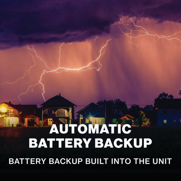 0.75-HP Revolution Chain Drive Garage Door Opener Battery Back-up - Image 5