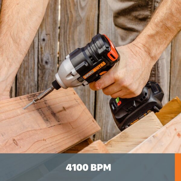 Nitro Power Share 20-volt Max 1/4-in Variable Speed Cordless Impact Driver (1-Battery Included) - Image 10
