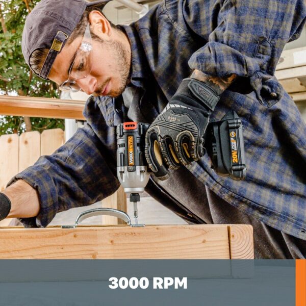 Nitro Power Share 20-volt Max 1/4-in Variable Speed Cordless Impact Driver (1-Battery Included) - Image 9