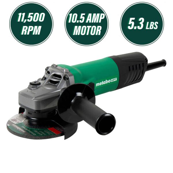 HPT 4.5-in Sliding Switch Corded Die Grinder - Image 2