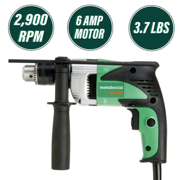 HPT 1/2-in-Amp Variable Speed Corded Hammer Drill - Image 2