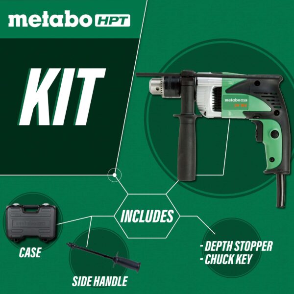 HPT 1/2-in-Amp Variable Speed Corded Hammer Drill - Image 4