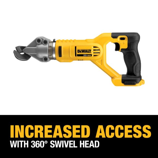 18-Gauge Variable Speed 20-volt Cordless Metal Shears - Image 4
