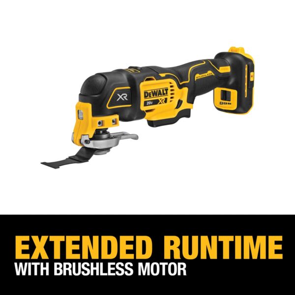 DCS356B Cordless Brushless 20-volt Max Variable Speed Oscillating Multi-Tool Kit - Image 13