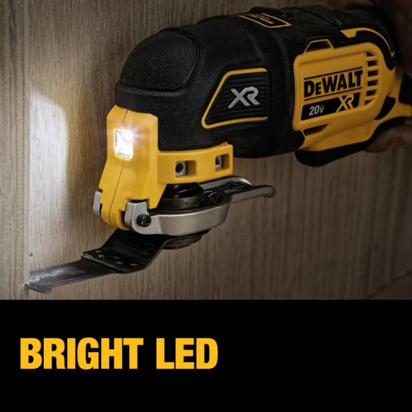 DCS356B Cordless Brushless 20-volt Max Variable Speed Oscillating Multi-Tool Kit - Image 11