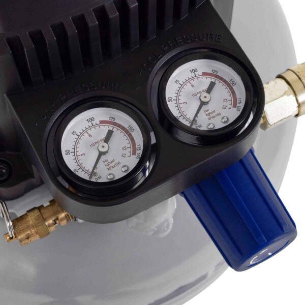 Project Source 3-Gallons Portable 110 PSI Pancake Air Compressor - Image 7