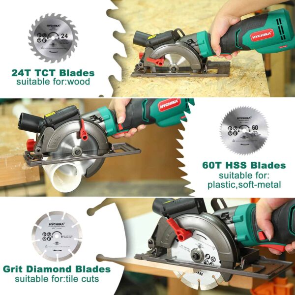 HYCHIKA 4-1/2-in Corded Circular Saw - Image 3