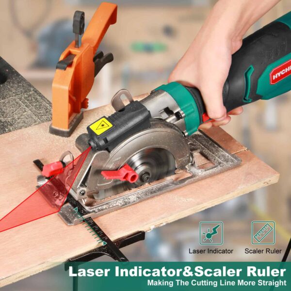 HYCHIKA 4-1/2-in Corded Circular Saw - Image 5