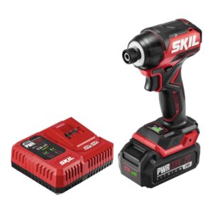 PWR CORE Compact 20-volt 1/4-in Variable Speed Brushless Cordless Impact Driver (1-Battery Included)