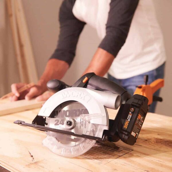 Power Share 20-volt 5-1/2-in Cordless Circular Saw (Bare Tool) - Image 7