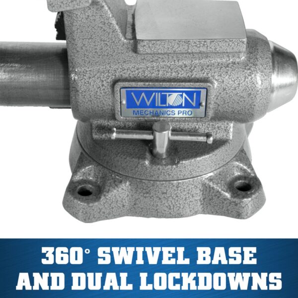 Wilton 4-1/2-in Cast Iron Mechanics pro Bench Vise - Image 12