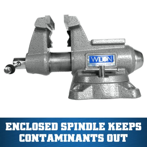 Wilton 4-1/2-in Cast Iron Mechanics pro Bench Vise - Image 11