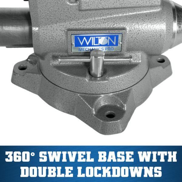 Wilton 5-1/2-in Cast Iron Mechanics pro Bench Vise - Image 7