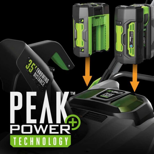 POWER+ 56-volt 21-in Single-stage Push Cordless Electric Snow Blower (Battery and Charger Not Included) - Image 4