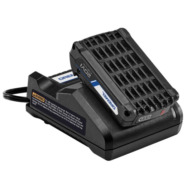 8-Piece 2-Amp 20-volt Max Variable Speed Oscillating Multi-Tool Kit with Soft Case (1-Battery Included) - Image 10