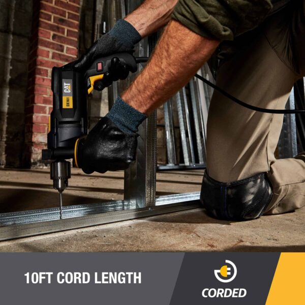 Cat 1/2-in Corded Drill - Image 5