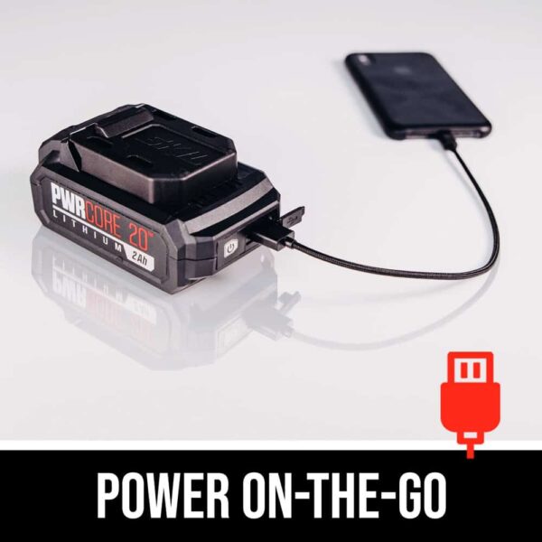 PWR CORE Compact 20-volt 1/2-in Brushless Cordless Drill(1 Li-ion Battery Included and Charger Included) - Image 8