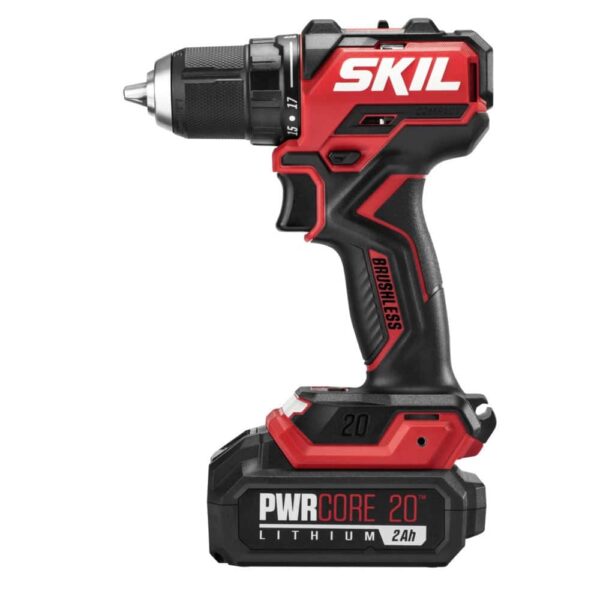 PWR CORE Compact 20-volt 1/2-in Brushless Cordless Drill(1 Li-ion Battery Included and Charger Included) - Image 10