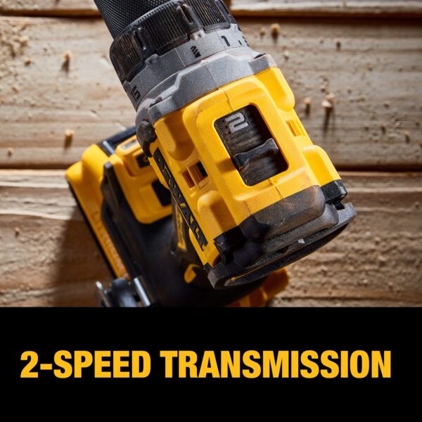 20V MAX XR Brushless Cordless 1/2 in. Drill/Driver and 1/4-in Impact Driver Kit - Image 6