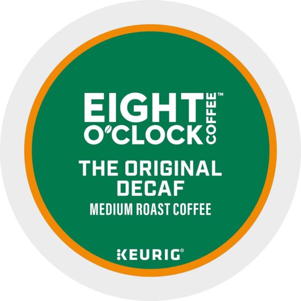 Eight O Clock Coffee The Original Decaf, Single-Serve  K-Cup Pods, Medium Roast Coffee Pods, 24 Count (Pack of 4), Total 96 Count - Image 10