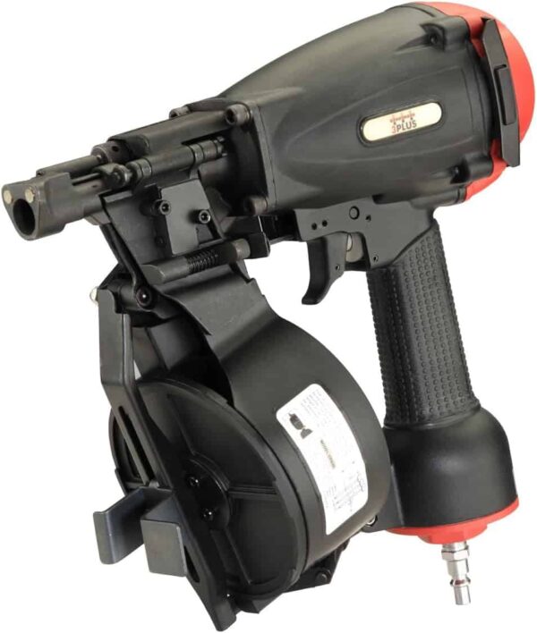3PLUS HCN45SP 11 Gauge 15 Degree 3/4  to 1-3/4  Coil Roofing Nailer Pneumatic Roof Nail Gun - Image 3