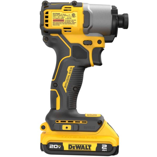 20V Max 20-volt Max Brushless Impact Driver (1-Battery Included, Charger Included and Soft Bag included) - Image 9