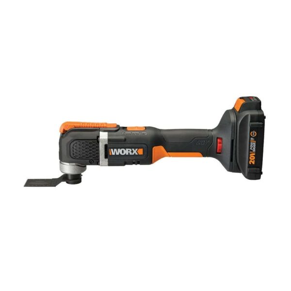 POWER SHARE Cordless 20-volt Max Variable Speed 25-Piece Oscillating Multi-Tool Kit with Soft Case (1-Battery Included) - Image 10