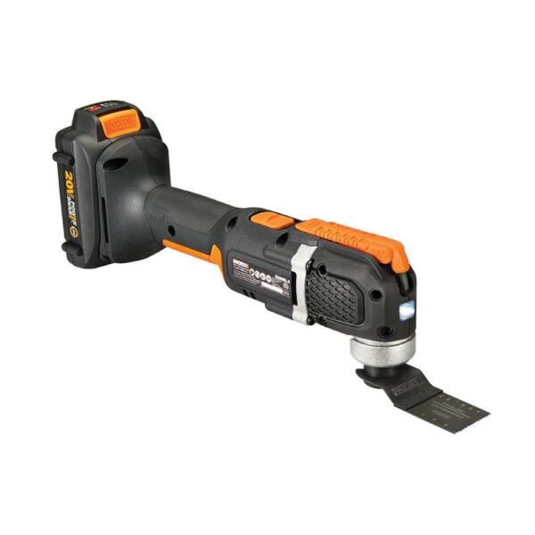 POWER SHARE Cordless 20-volt Max Variable Speed 25-Piece Oscillating Multi-Tool Kit with Soft Case (1-Battery Included) - Image 11