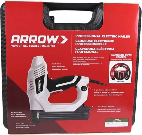 Arrow Heavy Duty Electric Brad Nailer, Professional Nail Gun - Image 10
