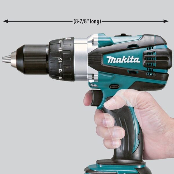 XPH03Z 18V LXT Lithium-Ion Cordless 1/2  Hammer Driver-Drill, Tool Only - Image 6
