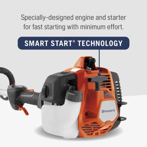 330LK Gas String Trimmer, 28-cc 2-Cycle, 20-Inch Straight Shaft Gas Weed Eater with Rapid Replace Trimmer Head - Image 2