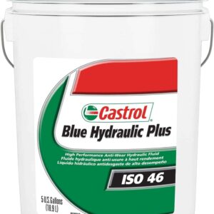 Castrol   15B805 40247 Blue  Hydraulic Plus 46  Hydraulic Fluid   5 Gallon