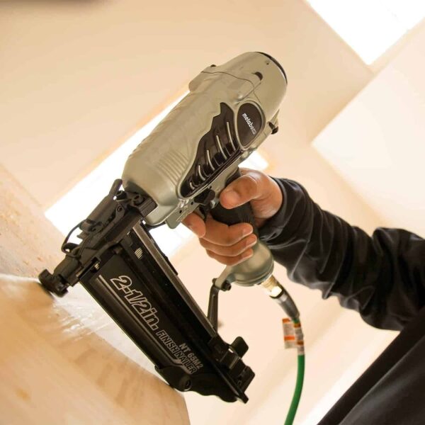 HPT Finish Nailer | 16 Gauge Finish Nails   1-Inch up to 2-1/2-Inch | Integrated Air Duster | 5-Year Warranty | NT65M2S - Image 3