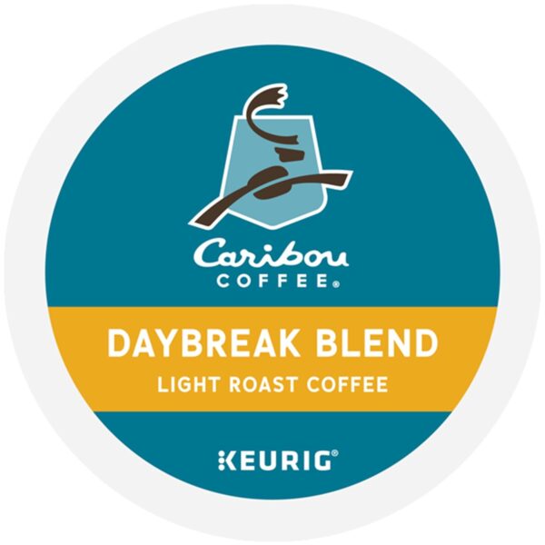 Caribou Coffee Daybreak Morning Blend, Single-Serve  K-Cup Pods, Light Roast Coffee, 24 Count (Pack of 4) - Image 6