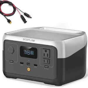 EF ECOFLOW RIVER 2 Portable Power Station, 256Wh LiFePO4 Battery