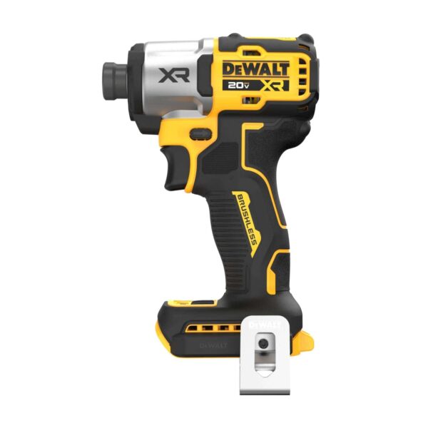 20V MAX XR Impact Driver, Brushless, 1/4 , 3-Speed, Bare Tool Only (DCF845B), Yellow, Black - Image 2