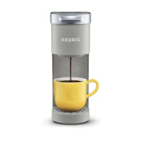 K-Mini Single Serve Coffee Maker, Studio Gray, 6 to 12 oz. Brew Sizes