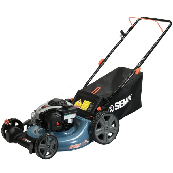 SENIX LSPG-M7 140-cc 21-in Gas Push Lawn Mower with Briggs and Stratton Engine - Image 13