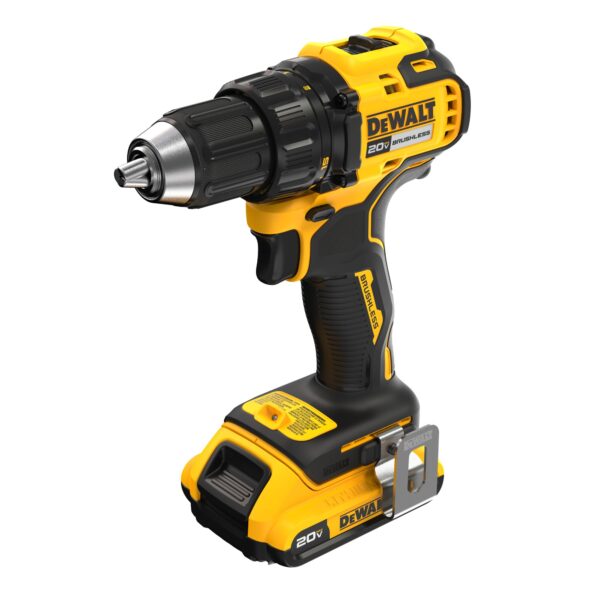 20V BRUSHLESS Compact Drill/Driver Kit - Image 8